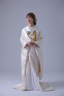 雲取り鶴文様 WU00154