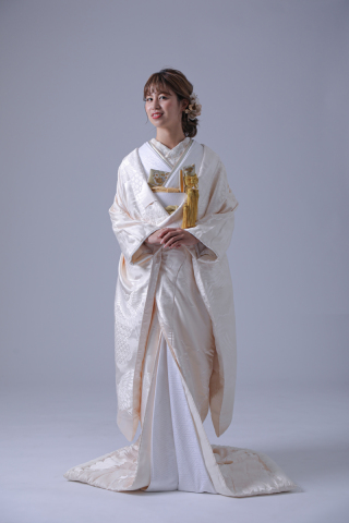 雲取り鶴文様 WU00154