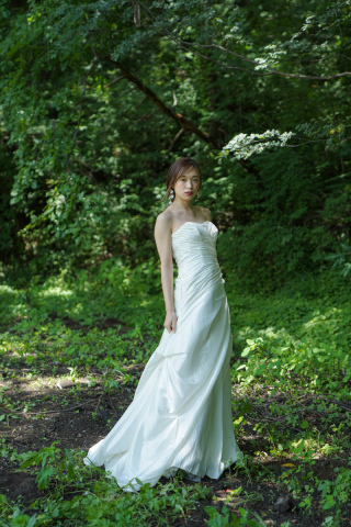 ビジュークロスギャザードレープ　１００５２