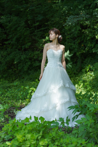 プリンセスライン3段チュール　６２４７０