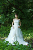 ラッフルタッキングロングトレーン　WD00211