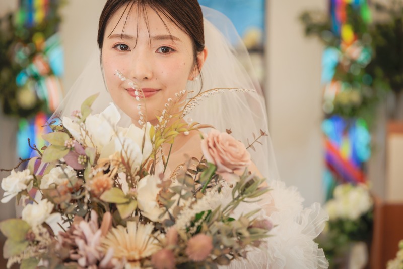 ご新婦様のソロショット