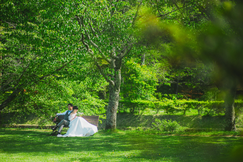 緑あふれる軽井沢