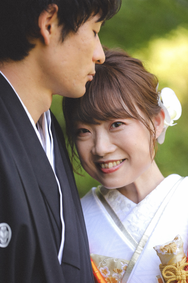 不意に撮影した新婦様がとっても可愛かったー