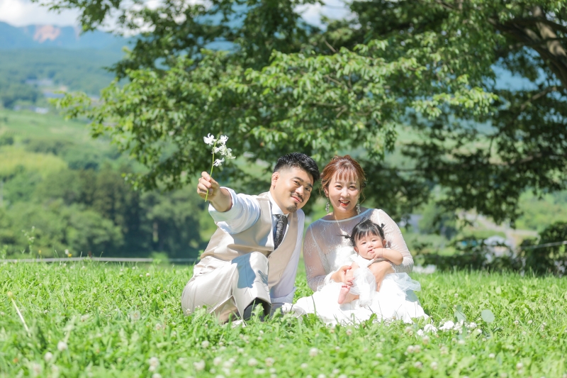 芝生でピクニック♪