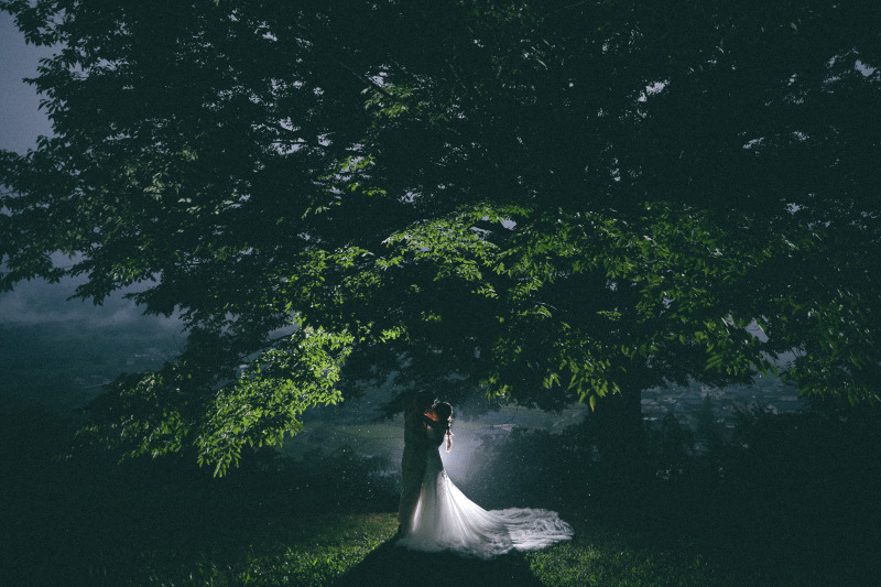 こんなアートな写真も