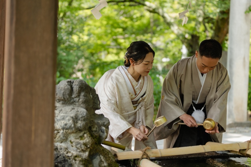神社でも撮れる！