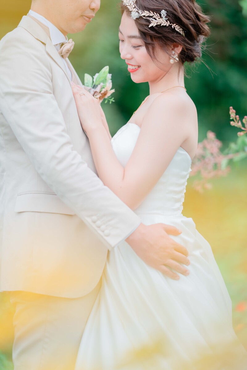 お花に包まれて