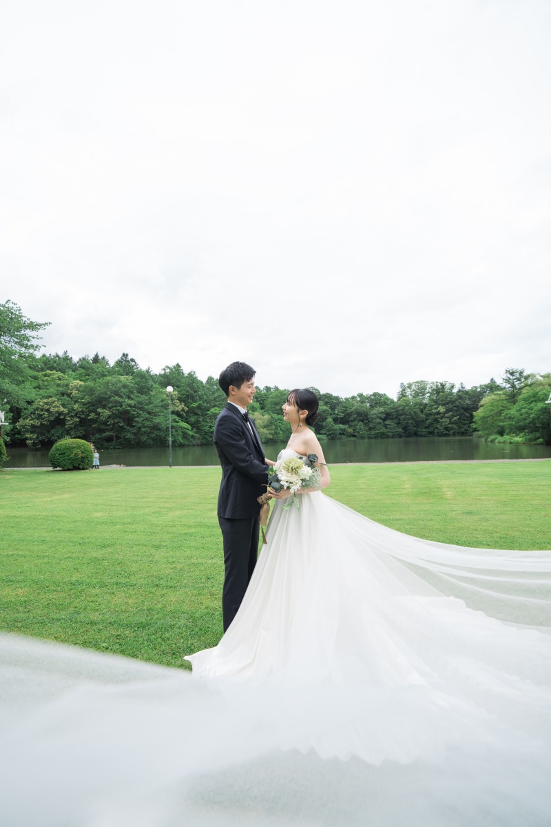 ベールを使って