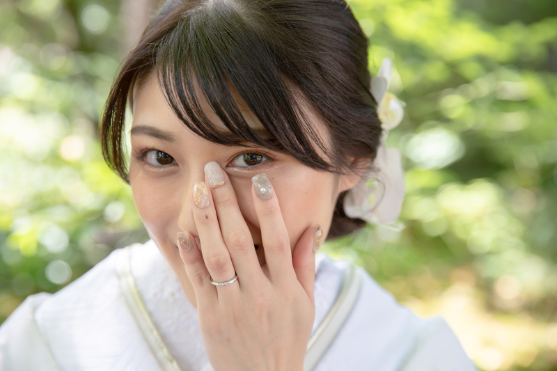 ご新婦様アップ