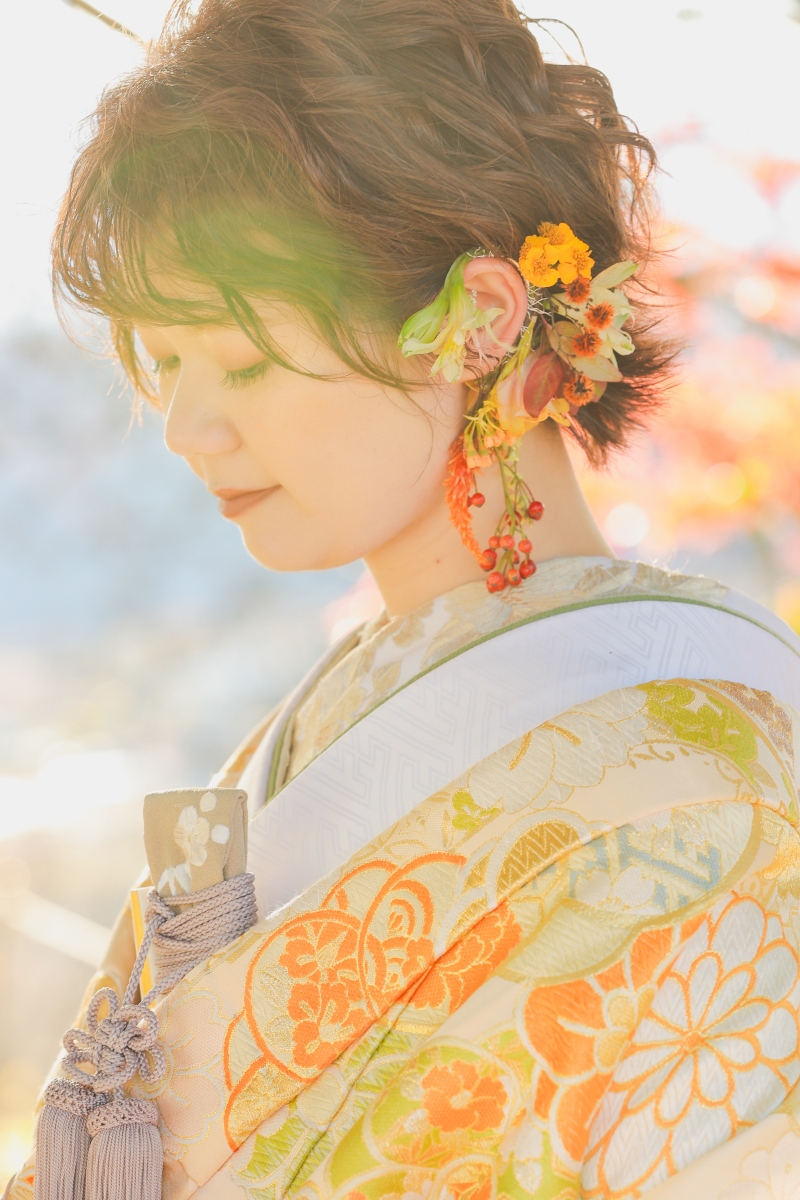 お嫁さんの耳飾り