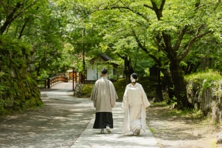 軽井沢で和装と洋装ロケーション