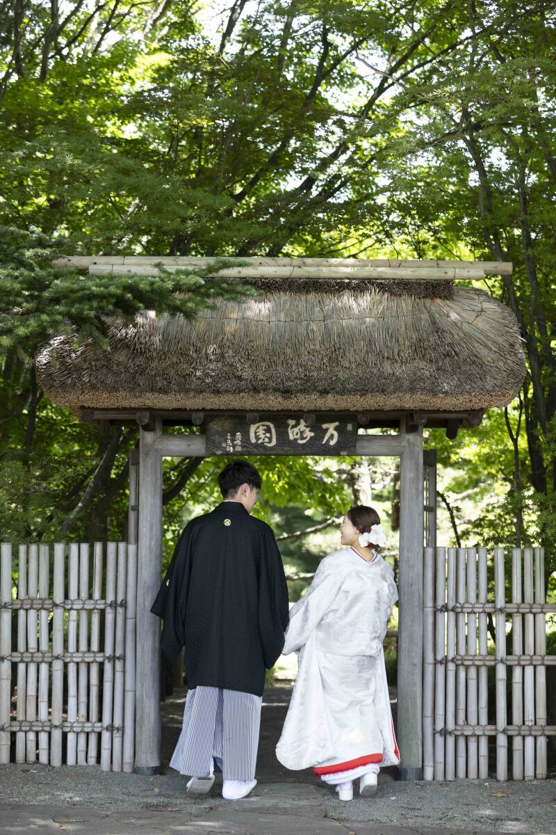 和装から撮影スタート！