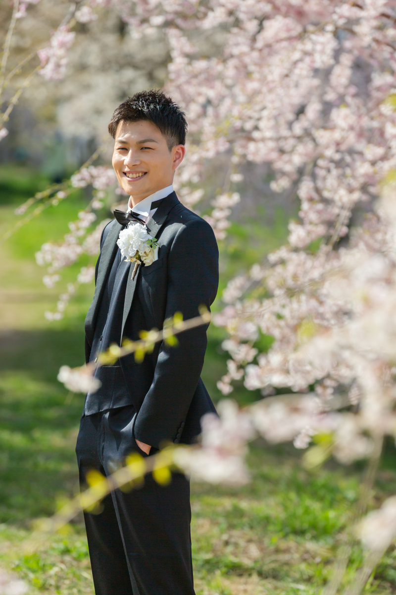 タキシードのカラーも重要！