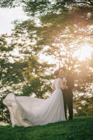 幻想的な軽井沢で