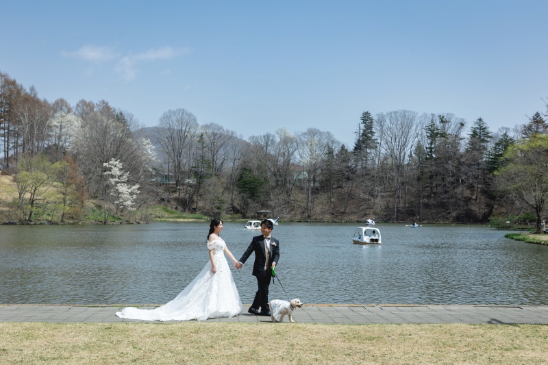 ワンちゃんとタリアセン
