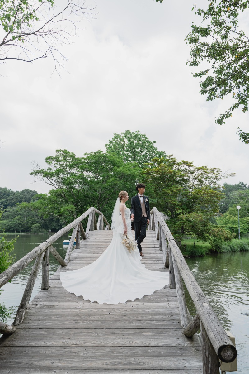 タリアセンの橋にて