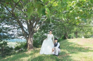 タリアセンと飯綱山で新緑撮影