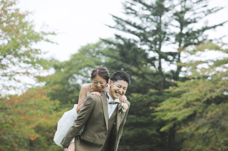 最後はおんぶで締めくくりました！