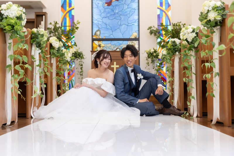 可愛く座ったり〜