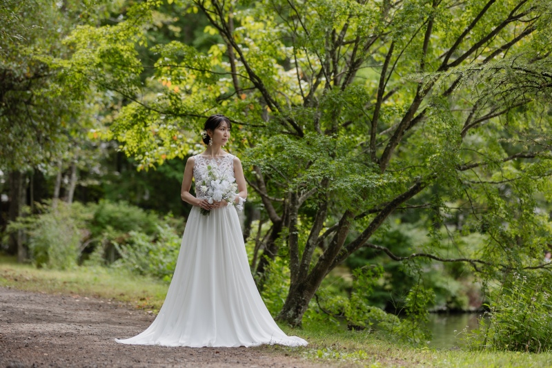9月の緑、綺麗です