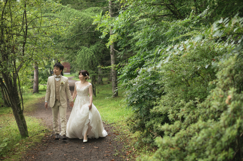 歩いてるシーン