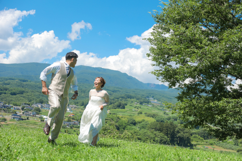 入道雲がハイジみたい!photo by 谷澤明美