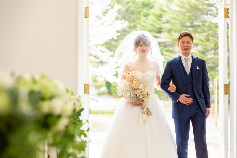 入場のシーンからスタート♪