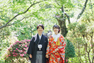 和装姿でお城跡をめぐる【小諸懐古園】