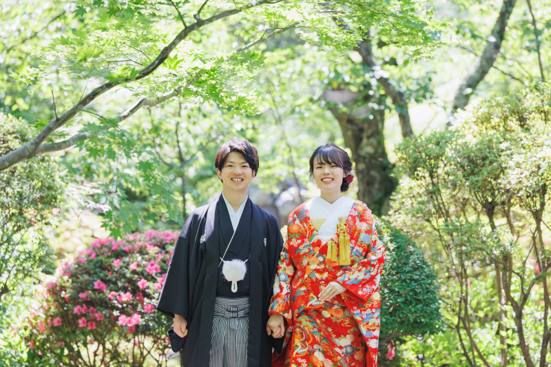 和装姿でお城跡をめぐる【小諸懐古園】