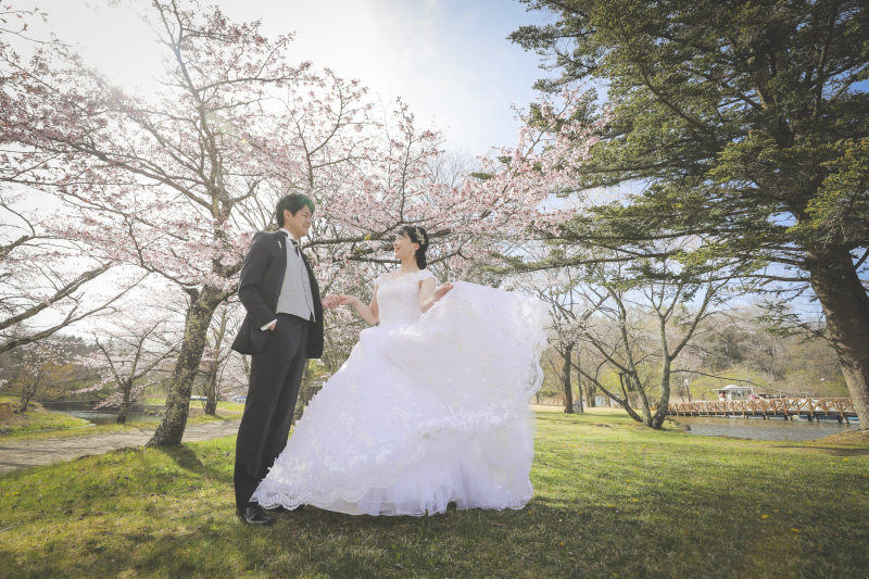 軽井沢の桜ロケーション＊