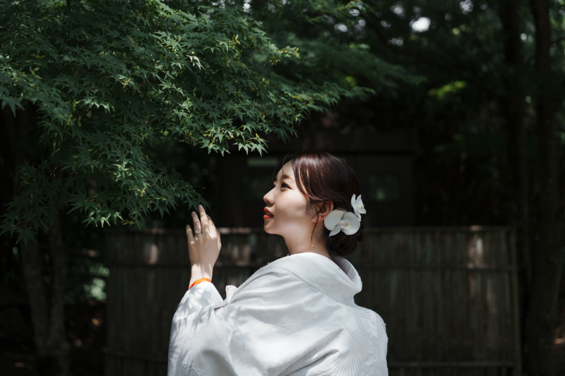 新婦様のソロカット