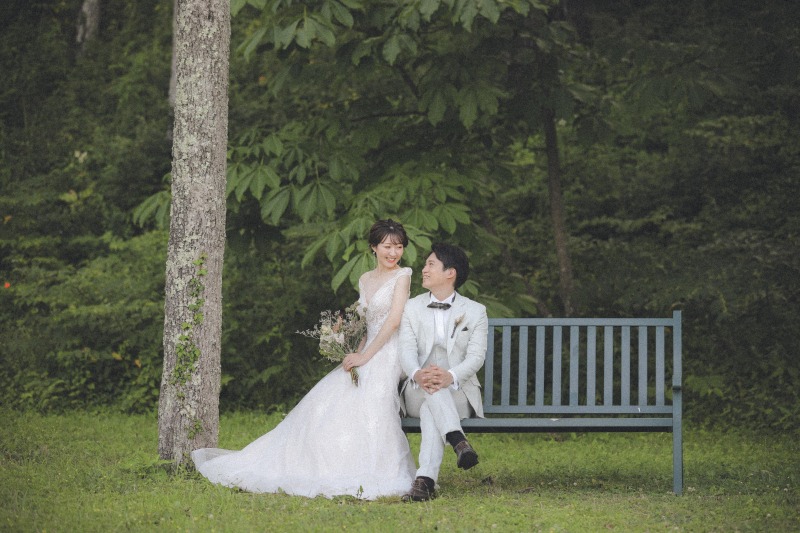 ベンチショット♪