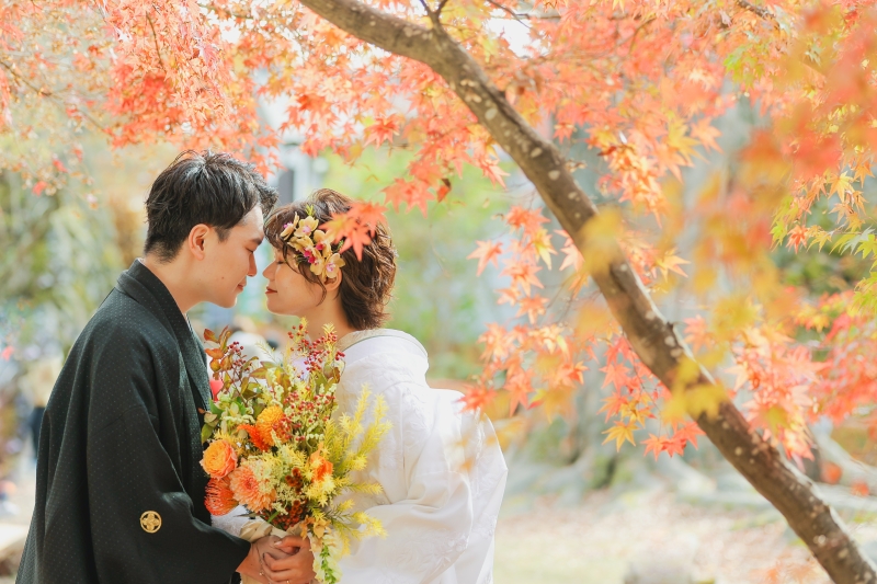 彩り豊かな紅葉