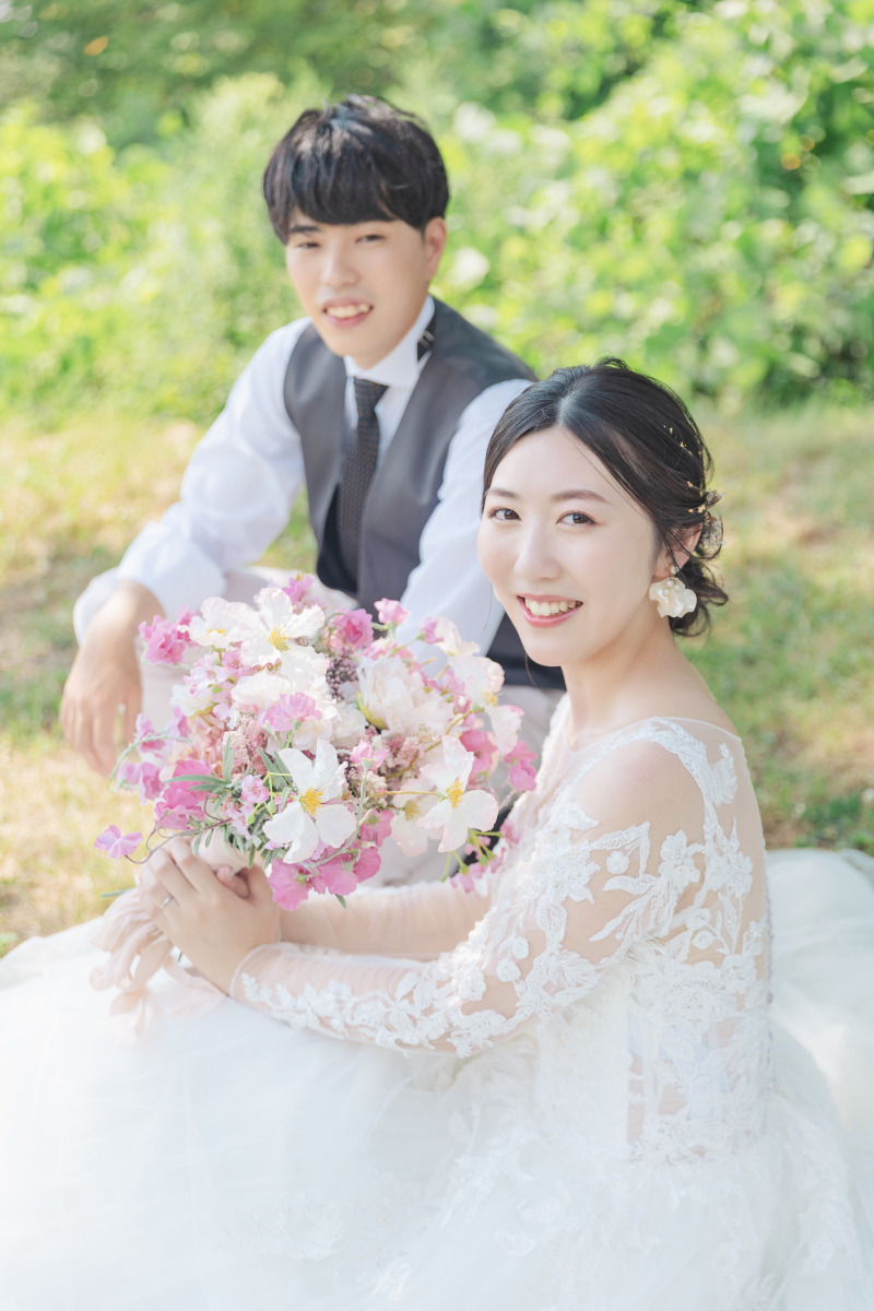 新婦様ショット