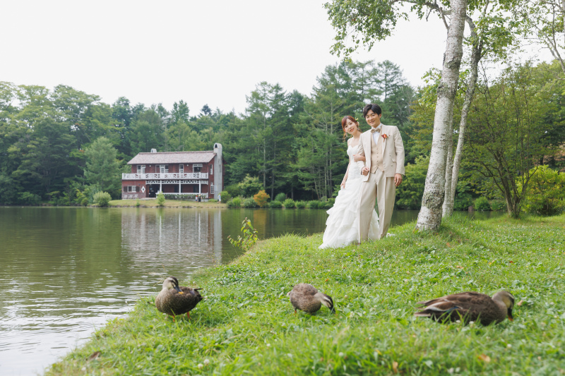 カモと出会う♪