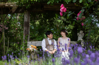夏ロケ！　お花と夏空と