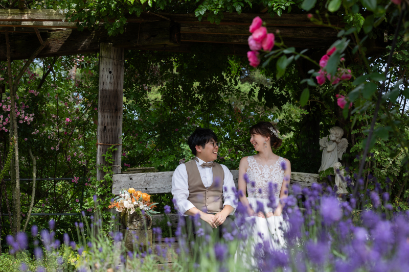 夏ロケ! お花と夏空と