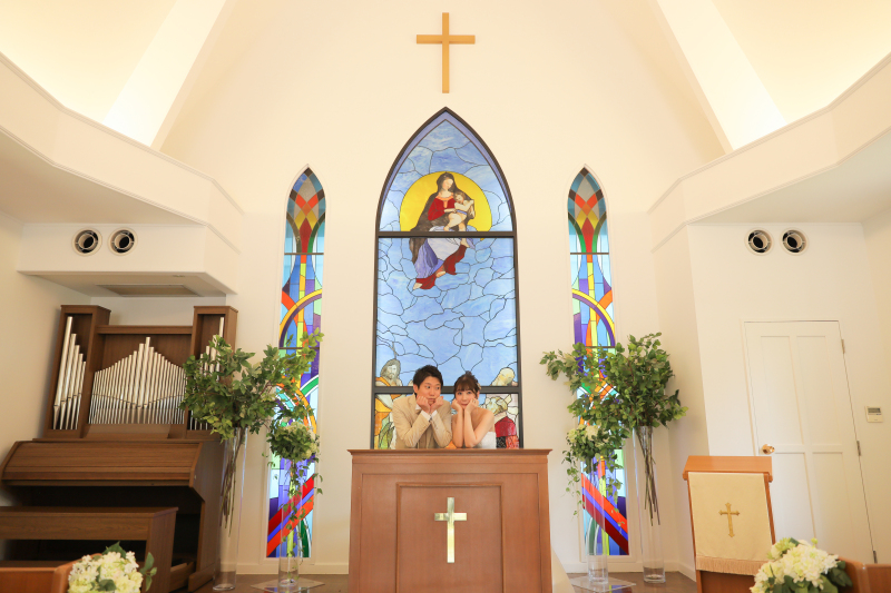 本家の顔してる新郎さん笑