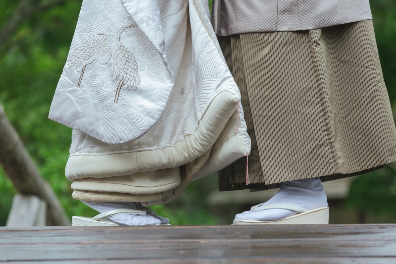 足元ショット。