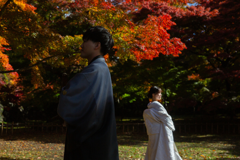 新郎様とともに