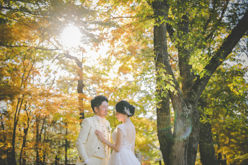 紅葉の時期のタリアセン