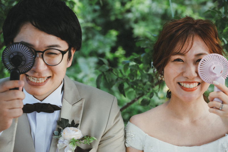 日陰で少し休憩中