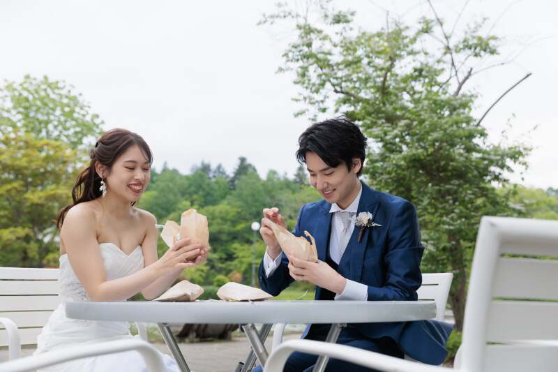 洋装タリアセンロケーション