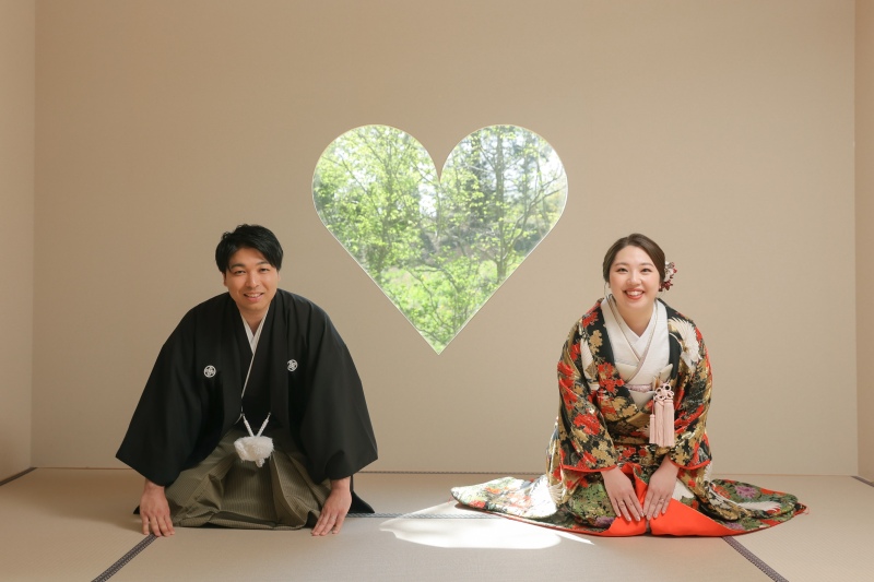 正座ショットも