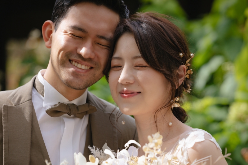 最後はぎゅっと