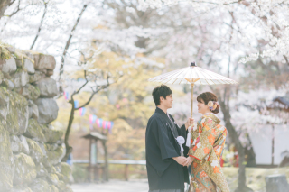 春の和装ロケーション♪