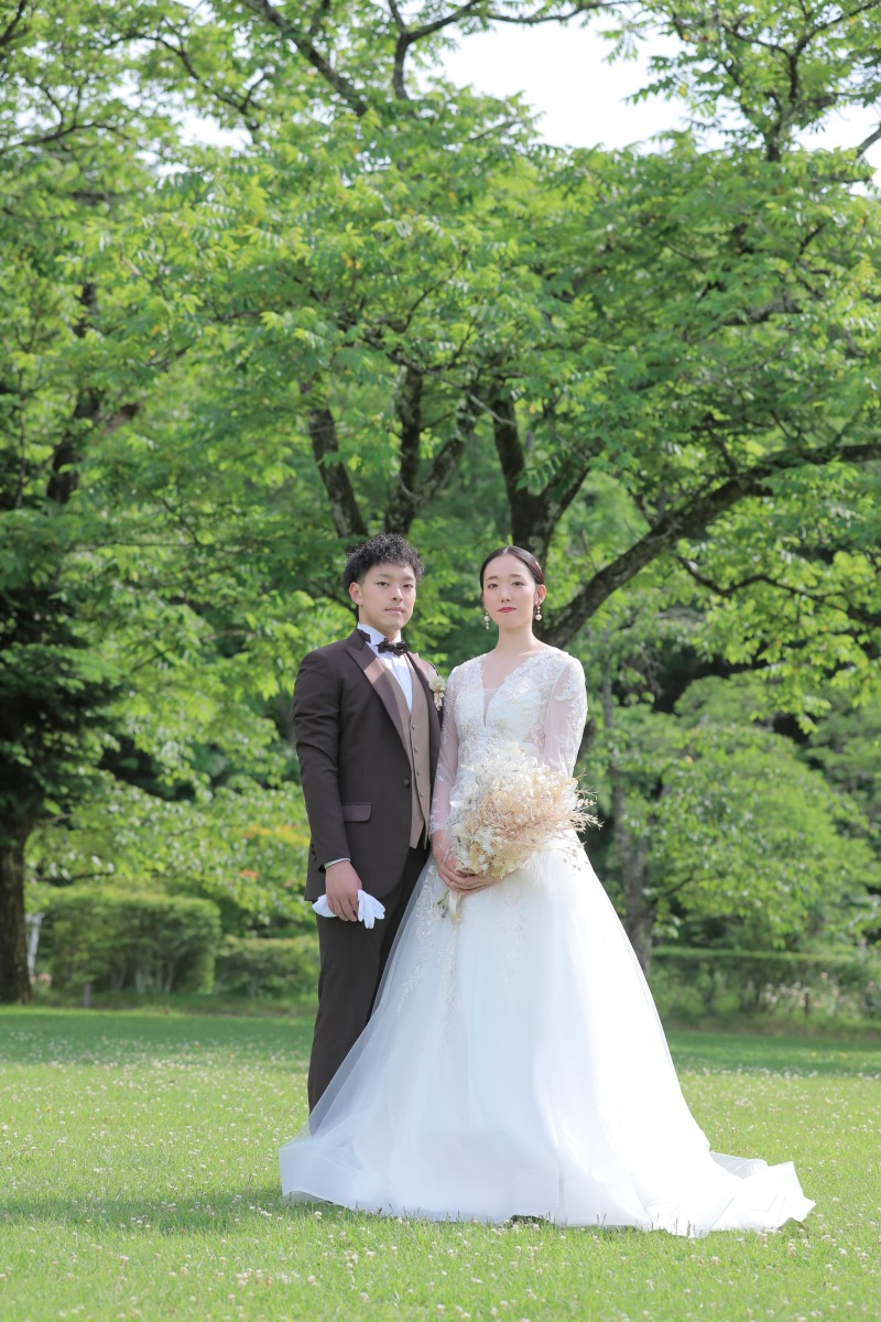 新緑に包まれて