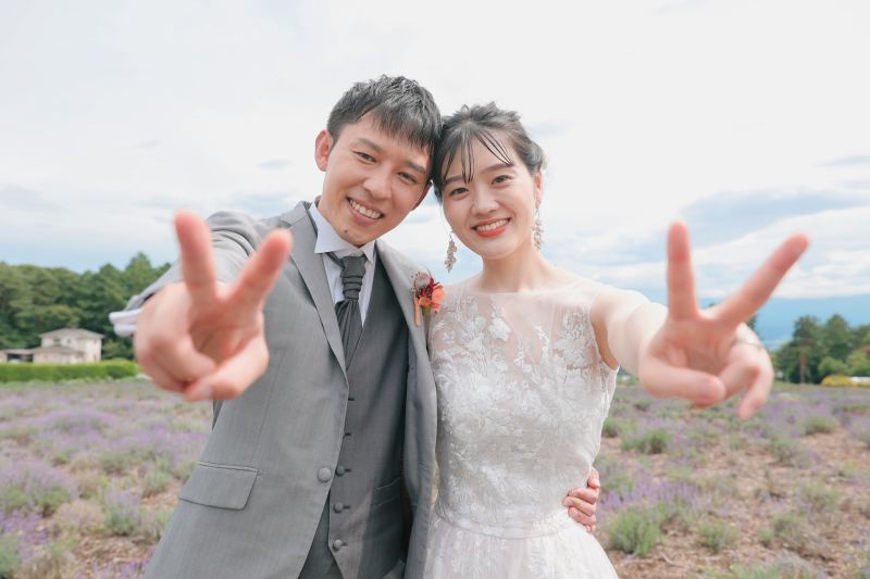 ラストはピースで！