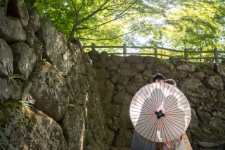 軽井沢で、和装も洋装も撮影！♪